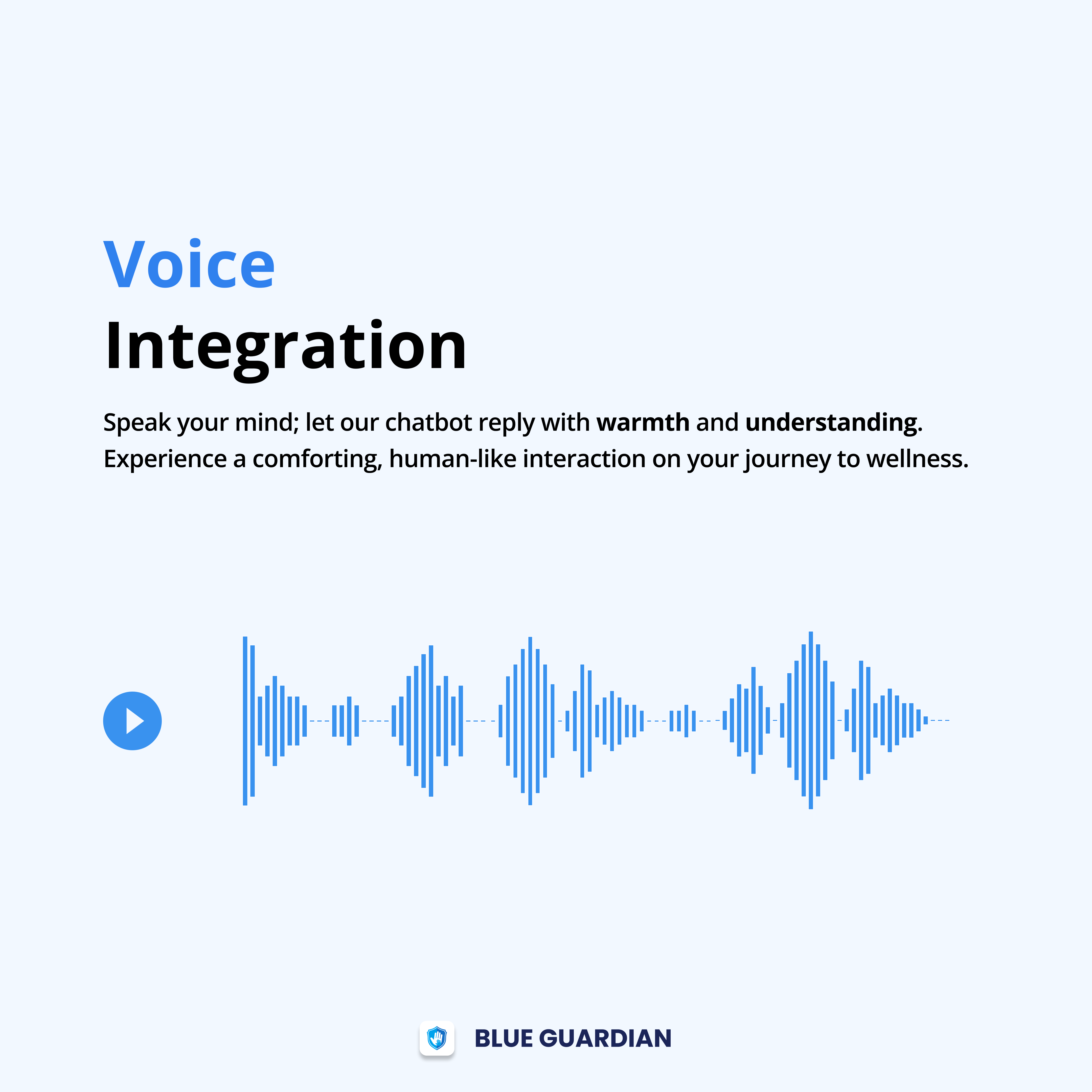 Blue Guardian voice integration marketing asset