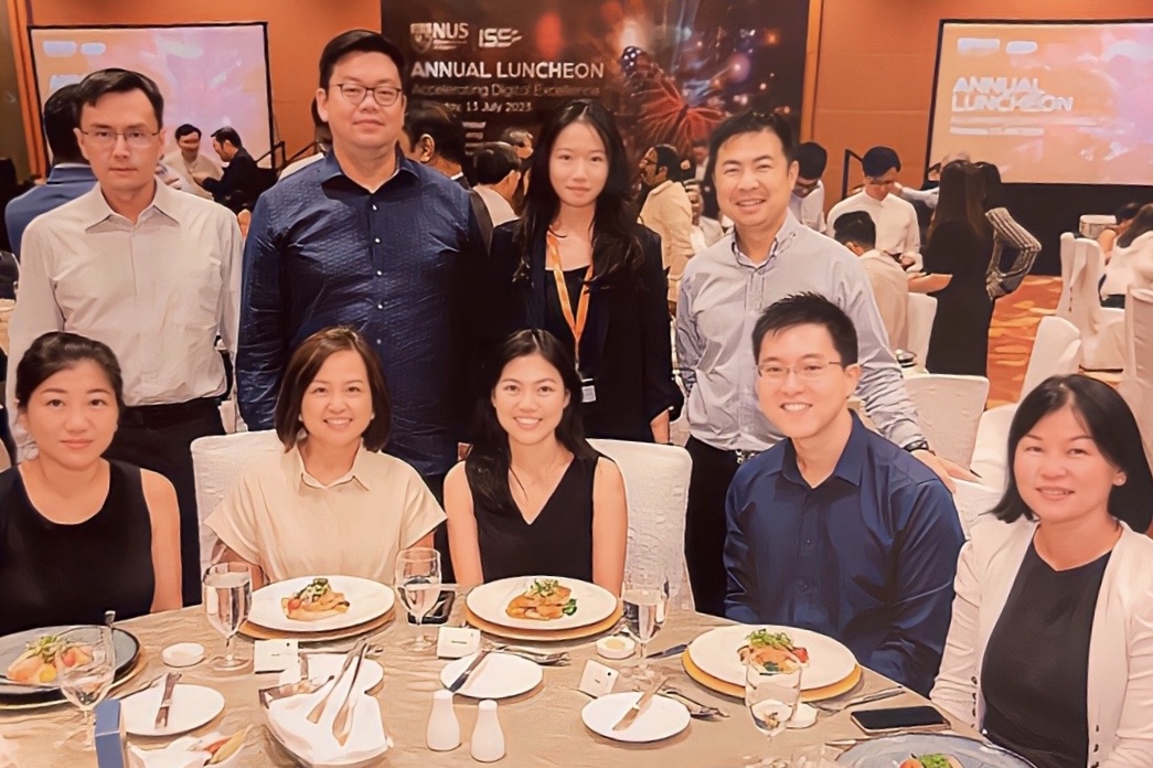 NUS-ISS Annual Luncheon team photo